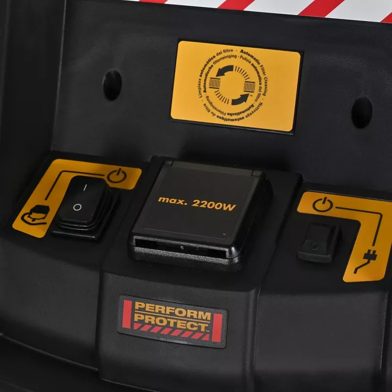DeWALT DWV901L pölynimuri musta, keltainen 30 L 1400 W
