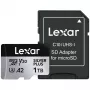 Flash-muisti Lexar 1TB UHS-I MicroSDXC SILVER PLUS