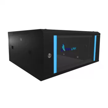Seinäkotelo Extralink Extralink rack-asennuskaappi 4U 600x600 musta