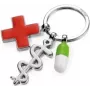 Avaimenperä TROIKA GET WELL monivärinen hopea metalli 60mm