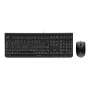 CHERRY DC 2000 näppäimistö, hiiri sisältyy, yleispätevä, USB, QWERTY, tšekki, musta