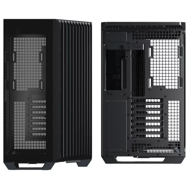 APNX V1-BK-v1 Midi-torni musta