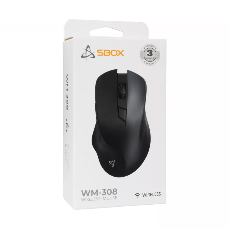 Hiiri Sbox WM-308 musta USB