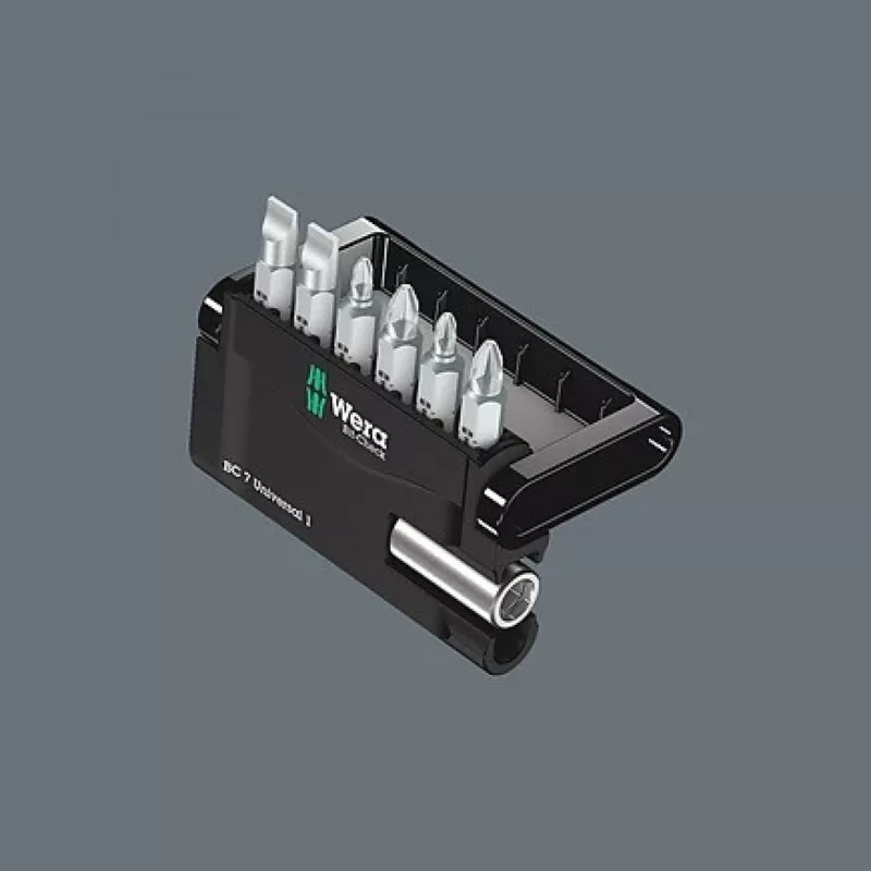 Wera Bit-Check 7 Universal 1 kärkisarja 05056295001, 7 kpl