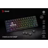 SAVIO BLACKOUT X2 BROWN mekaaninen pelinäppäimistö 61 näppäintä 60 % USB QWERTY RGB Outemu Brown