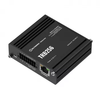 LTE M1/NB-IoT -reititin | TRB256 | 10/100 Mbit/s | Ethernet LAN (RJ-45) 1 portti | Mesh-tuki ei | MU-MiMO ei | 4G