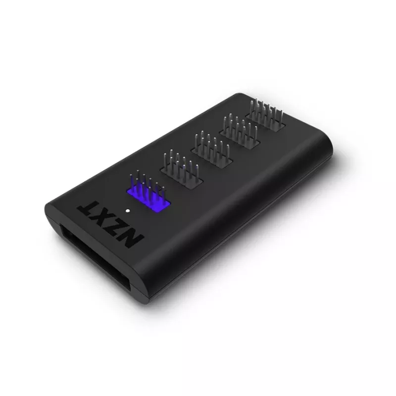 NZXT sisäinen USB 2.0 -laajennuskeskitin Gen 3 - musta