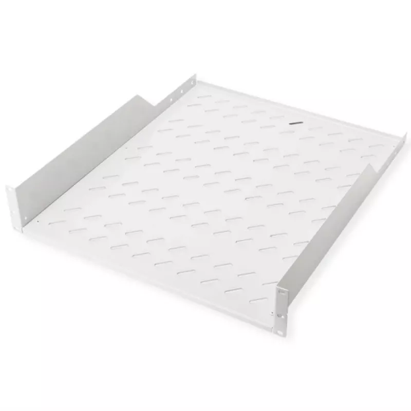 Palvelinkisko ROLINE 26.21.0022 — 2U (2 HE) 550 mm syvyys, 25 kg kantavuus, harmaa