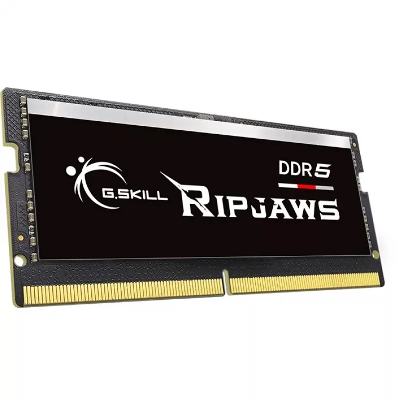SO-DIMM 64 GB DDR5-4800 (2x 32 GB) Dual-kit, muisti musta, F5-4800S4039A32GX2-RS, Ripjaws