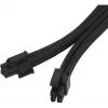 SilverStone SST-PP07E-EPS8B jatkokaapeli EPS 8-pin – EPS/ATX 4+4-pin, 30 cm, musta