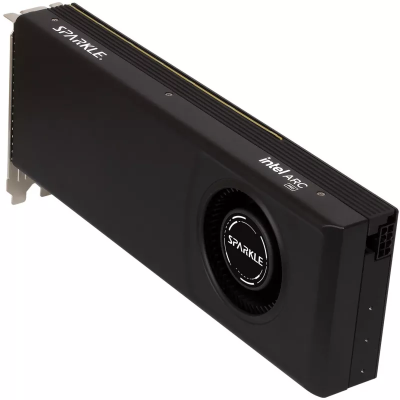 Näytönohjain Sparkle Arc Pro B60 Blower, Intel Arc Pro B60, 24 GB GDDR6, 192-bit, PCIe x8 5.0, 1 tuuletin