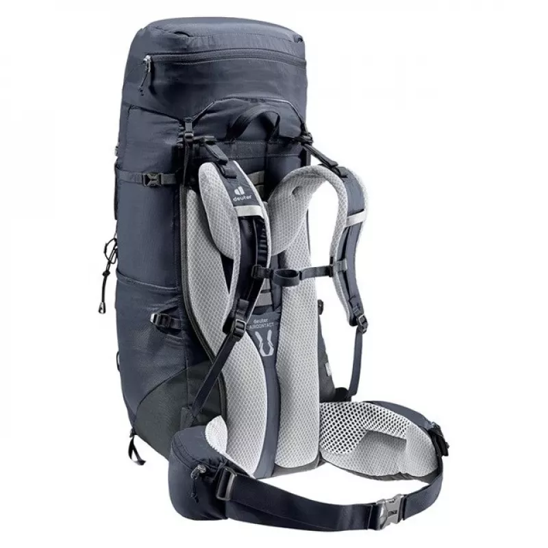 Deuter Aircontact Lite 45+10 SL naisten vaellusreppu musta