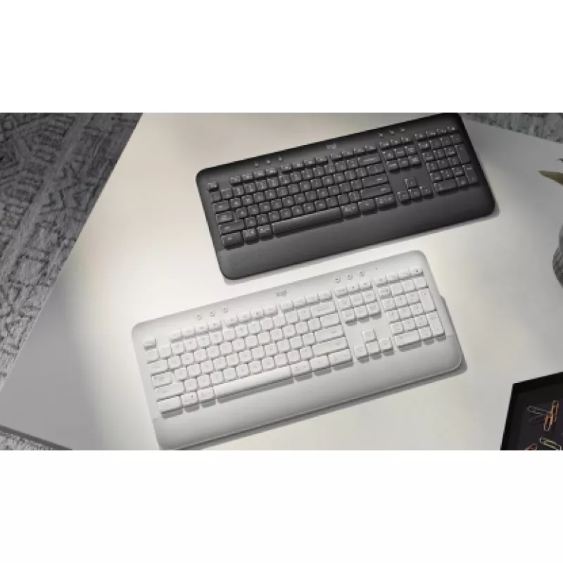Logitech Signature K650 - näppäimistö - langaton - Bluetooth 5.1 - QWERTY - espanja - grafiitti (920-010917)