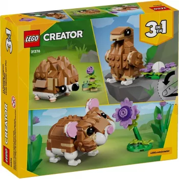 LEGO CREATOR 3 IN 1 31376 söpö hamsteri ja kukka