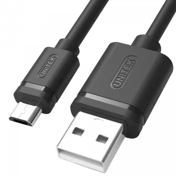 UNITEK Y-C434GBK USB-kaapeli USB 2.0 1,5 m USB A Micro-USB B musta