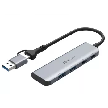TRACER ADAPTER A-5 USB Type-C – USB-A 2x USB-A + 2x USB-C