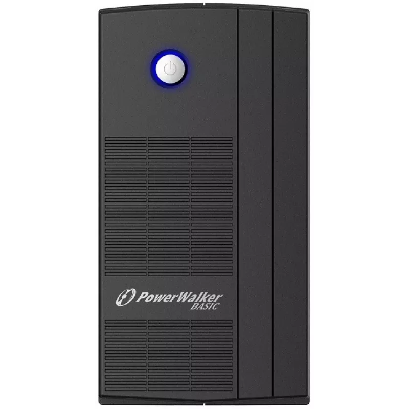 PowerWalker 10121071 keskeytymätön virransyöttö (UPS) line-interactive 1 kVA 600 W 3 AC-lähtöä