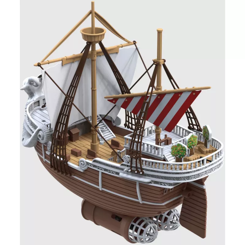 REVELL One Piece ”GOING MERRY” RC-vene malli 24143, kauko-ohjattava mittakaavainen mallivene
