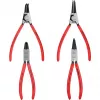 Knipex lukkorengaspihdit-sarja 4 kpl rullapussissa 19-60 mm