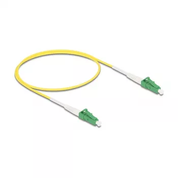 DeLOCK InfiniBand/kuitu-kaapeli 0,5 m LC LC/APC keltainen 83219
