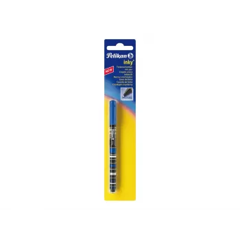Täytekynä Pelikan Inky musta-sininen 0,5 mm kirjoitus