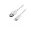 USB-kaapeli Belkin CAB002BT0MWH 0,15 m USB-A USB-C valkoinen