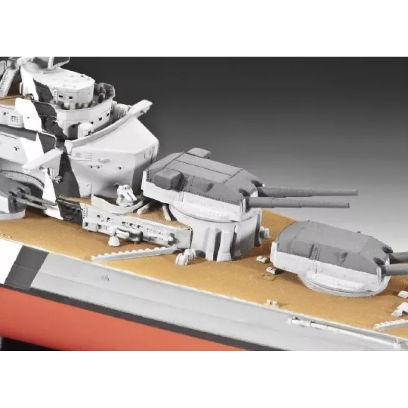 Sotalaivan pienoismallirakennussarja Revell Bismarck 1:700
