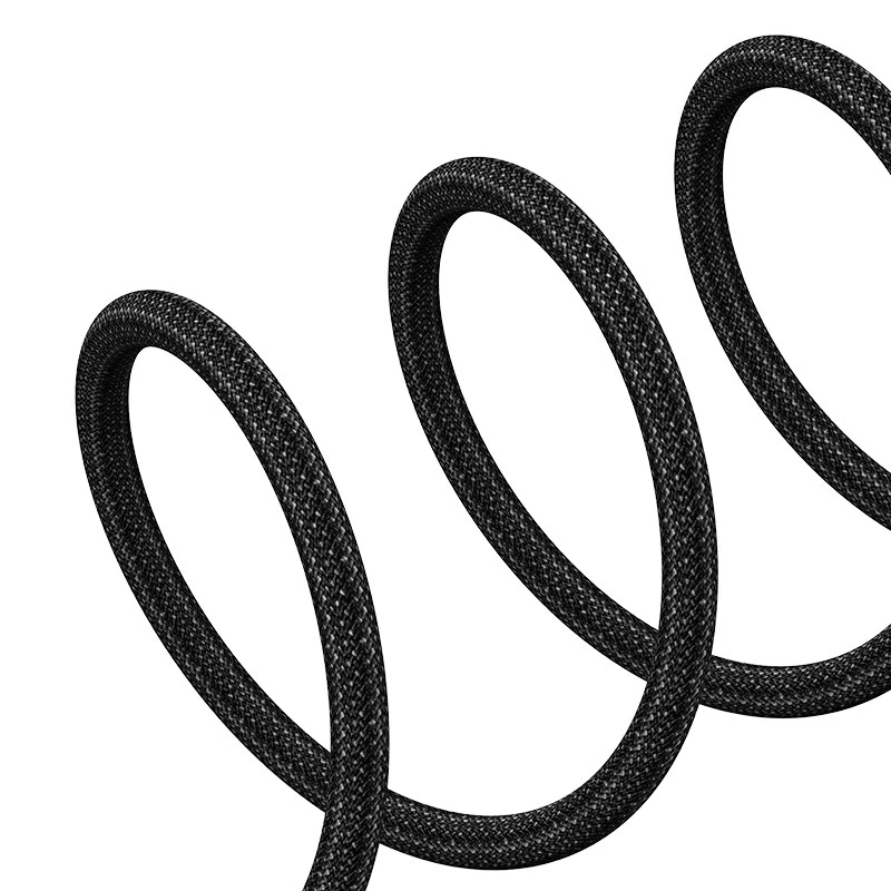 Baseus Gem USB-IP 2,4A pikalatauskaapeli 2 m musta