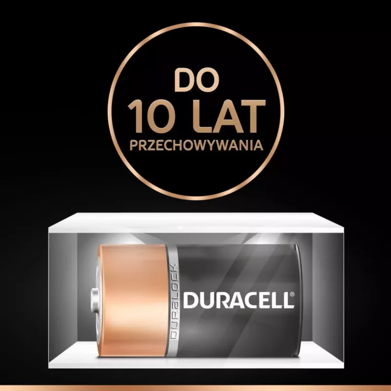 Duracell Basic D (R20) paristo — 2 kpl:n pakkaus, ensisijaiset sinkki-hiili-kenno