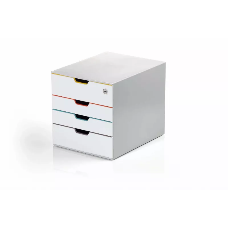 Durable VARICOLOR MIX 4 SAFE harmaa muovi 4 vetolaatikkoa