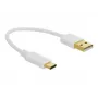 USB-latauskaapeli DeLOCK Type-A - USB Type-C 15 cm