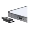 Wentronic goobay - USB-kaapeli - USB-C (M) - USB-C (M) - USB 2.0 3 A - 0,5 m - musta (66316)