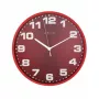 NeXtime kello 3053ro Dash Red, Ø35 cm, seinäkello, punainen/hopea