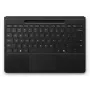 Näppäimistökotelo Microsoft Surface Pro Flex – saksalainen näppäimistöasettelu, Bluetooth, sisäänrakennettu akku, musta, yhteensopiva Surface Pro 11/10/9/8 kanssa