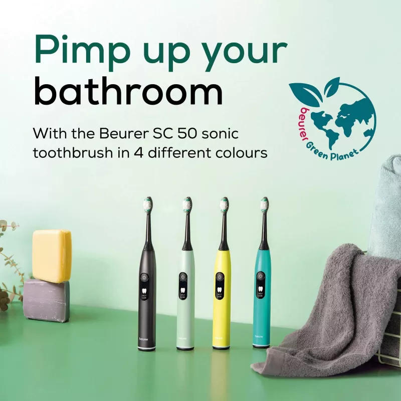 Beurer Splashy lemon SC50 SC50LEMON sähköinen äänihammasharja