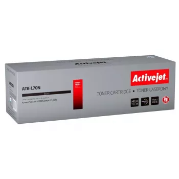 Värikasetti ActiveJet ATK-170N Kyocera-tulostimiin, musta, sisäänrakennettu rumpu, 7 200 sivua, 1 kpl