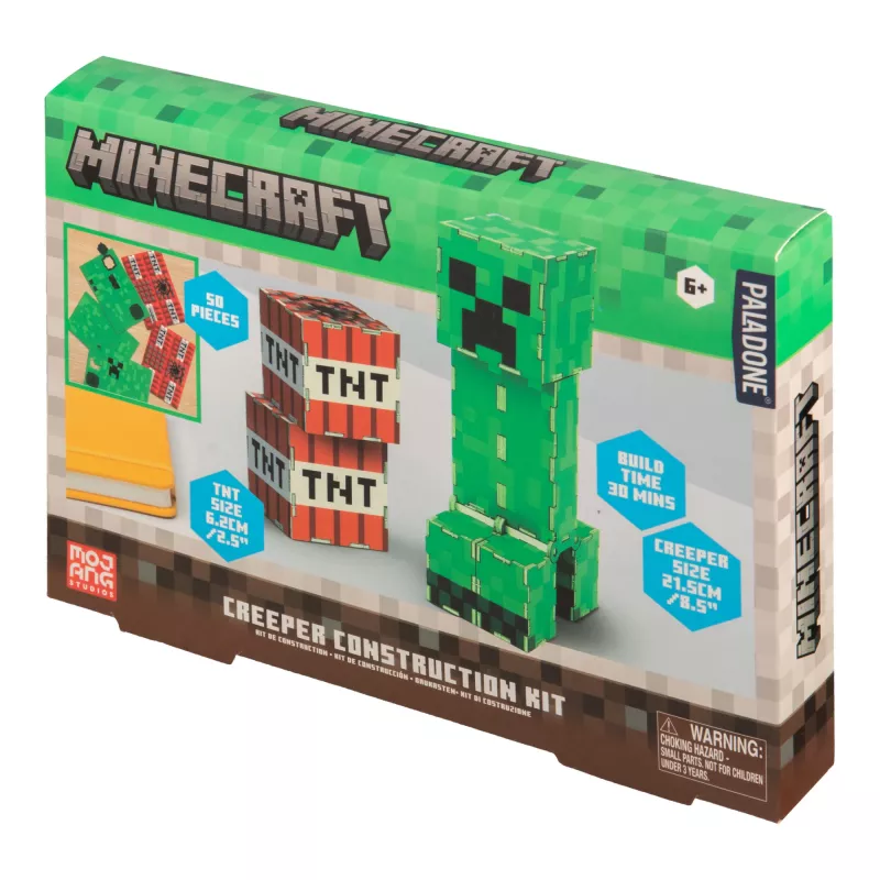 Rakennussarja Paladone Minecraft Creeper – koottava Creeper-figuurisarja