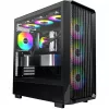 PC-kotelo Montech X5 Midi Tower musta ATX 3x 140 mm:n tuuletin