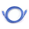 Gembird - USB-kaapeli - USB Type-A (uros) USB Type-B (uros) - USB 3.0 - 1,8 m - valettu - sininen