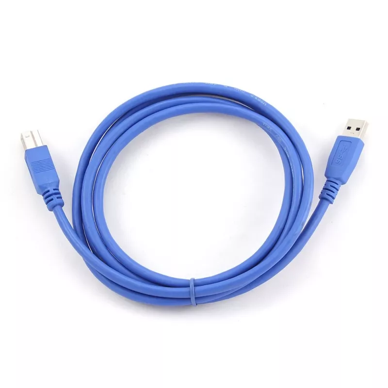 Gembird - USB-kaapeli - USB Type-A (uros) USB Type-B (uros) - USB 3.0 - 1,8 m - valettu - sininen