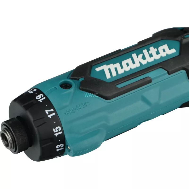 Makita DF012DZ akkuporakone musta