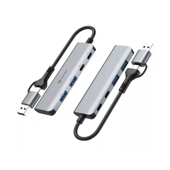 TRACER ADAPTER A-5 USB Type-C – USB-A 2x USB-A + 2x USB-C