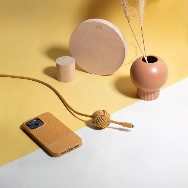 Native Union Night Cable USB-C–Lightning-kaapeli, 3 m, Kraft (NCABLE-CL-KFT-NP)