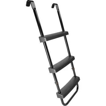 Trampoliinitikkaat HUDORA universaali 70–100 cm, musta, säädettävät turvaportaat