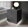 Cama Meble REJA -yövalaisin – pinta-asennettava LED valkoinen, AC-käyttö