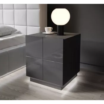 Cama Meble REJA -yövalaisin – pinta-asennettava LED valkoinen, AC-käyttö