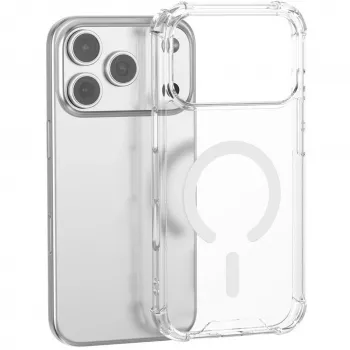Reunasuojakotelo 4smarts Ibiza Apple iPhone 17 Pro Max 17,5 cm läpinäkyvä