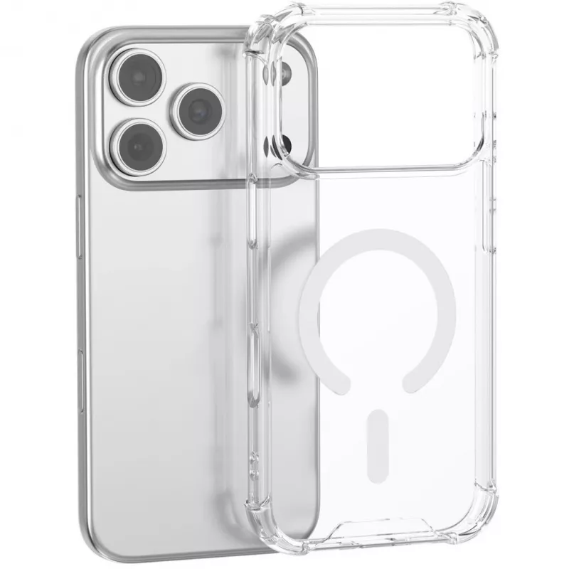 Reunasuojakotelo 4smarts Ibiza Apple iPhone 17 Pro Max 17,5 cm läpinäkyvä