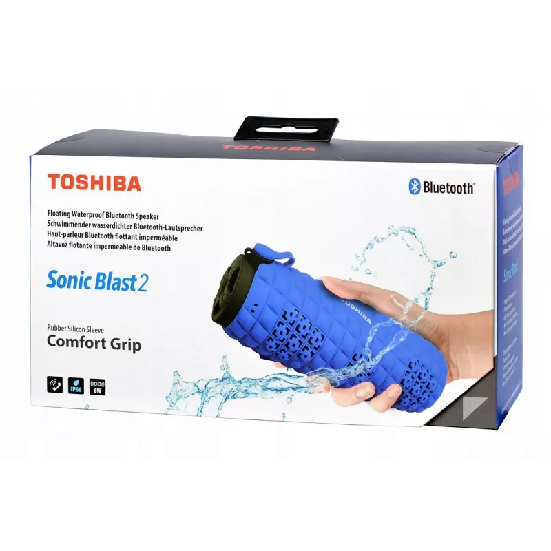 Toshiba Sonic Blast 2 TY-WSP80 kannettava kaiutin sininen