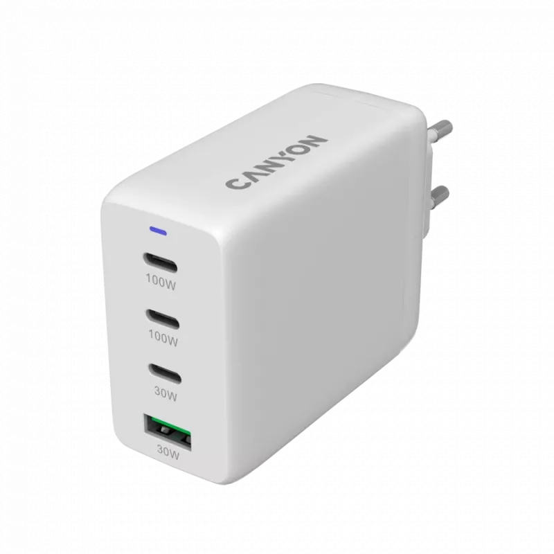 Canyon 100ACC suurnopeus yleislaturi - 2x USB-C 100W - 1x USB-C 30W -